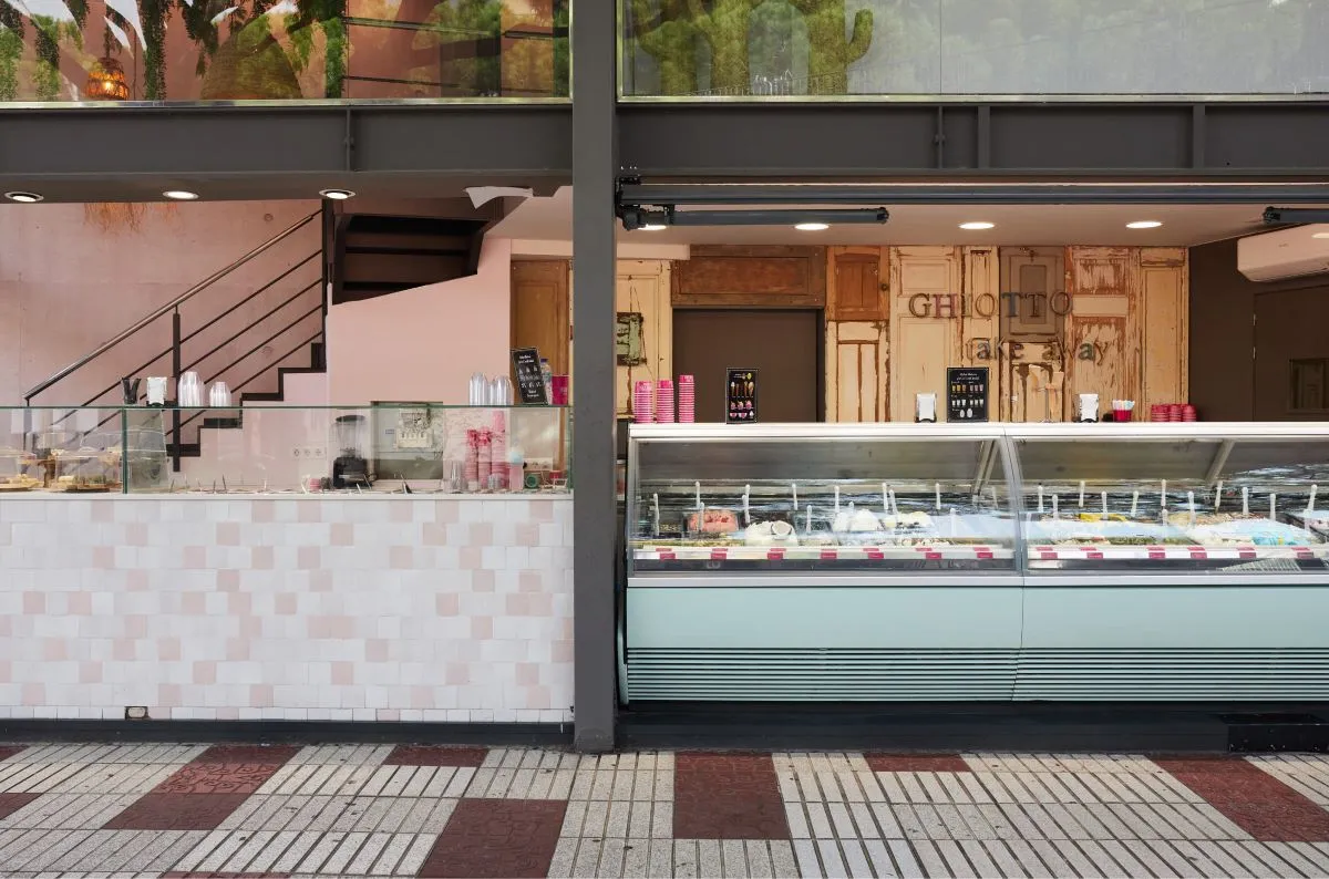 Gelateria Ghiotto a l'Avinguda S'Agaró de Platja d'Aro